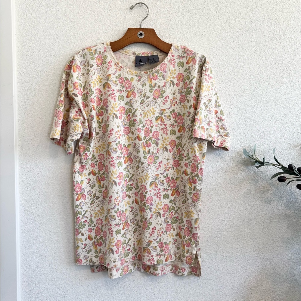 Floral Cream Shirt